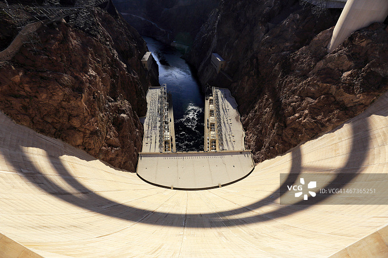 胡佛水坝图片素材