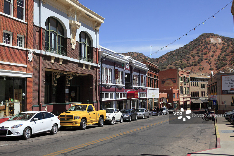 比斯比的主要街道图片素材