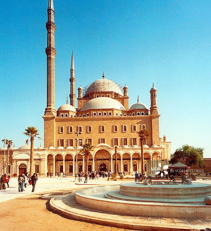 开罗穆罕默德·阿里清真寺图片素材