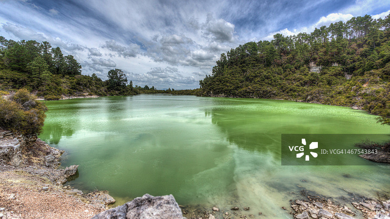 旺吉奥特朗伊湖图片素材