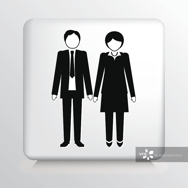 商务人士图标图片素材