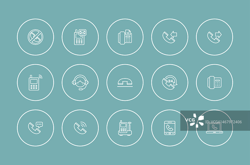 电话图标图片素材