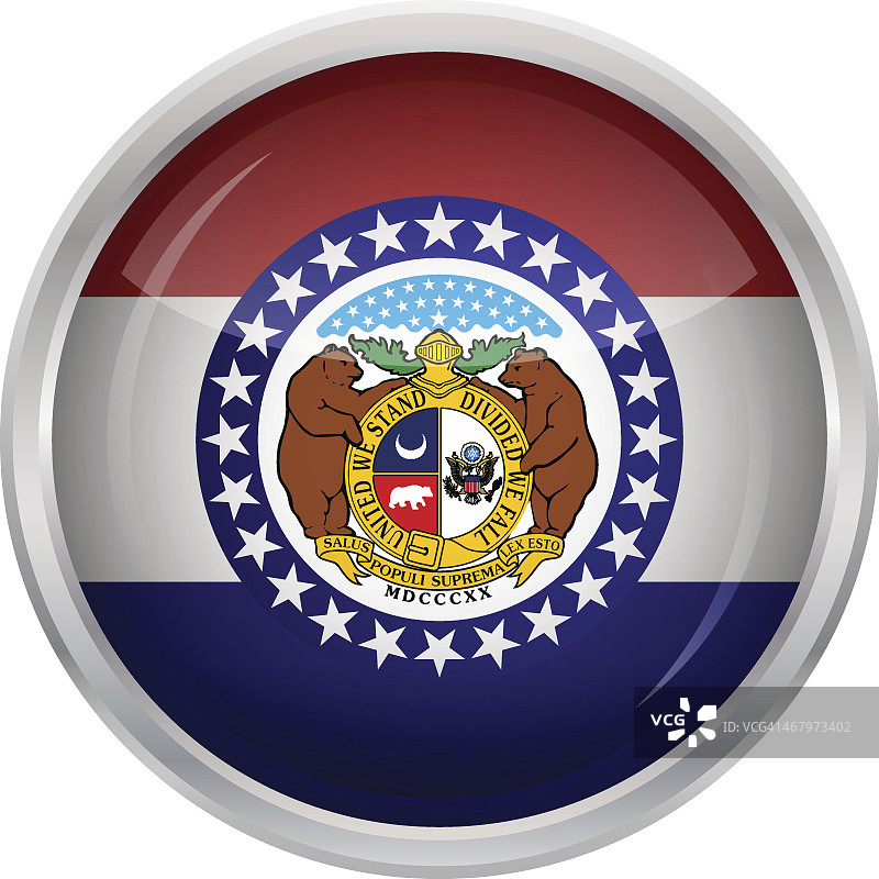 密苏里州旗帜图片素材