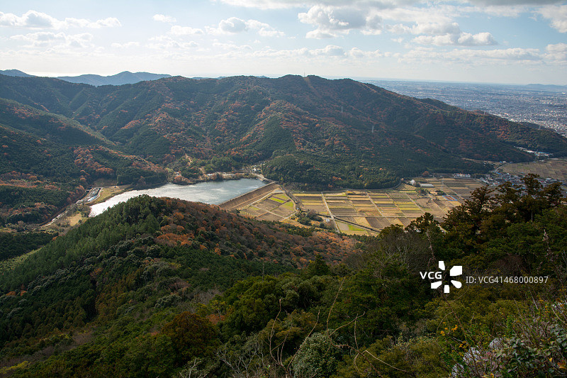 石卷山顶景观图片素材