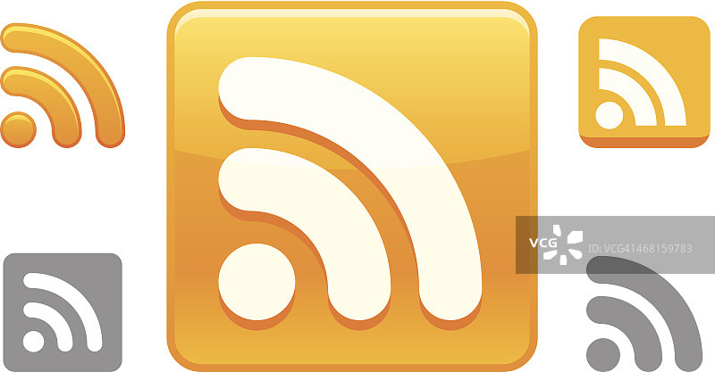 RSS对象图标图片素材