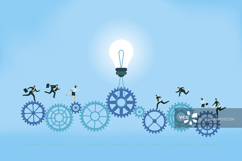 团队合作理念图片素材