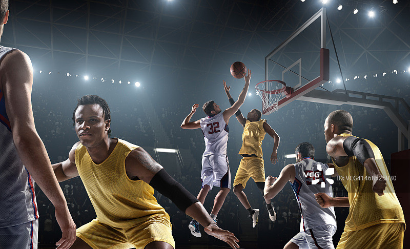 篮球比赛图片素材