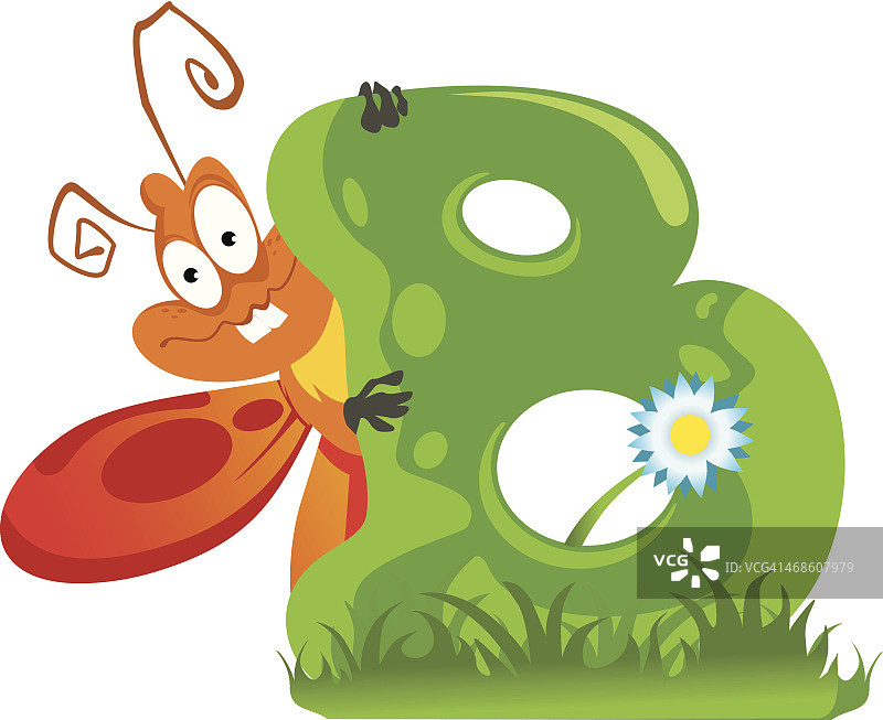 字母B矢量图片素材