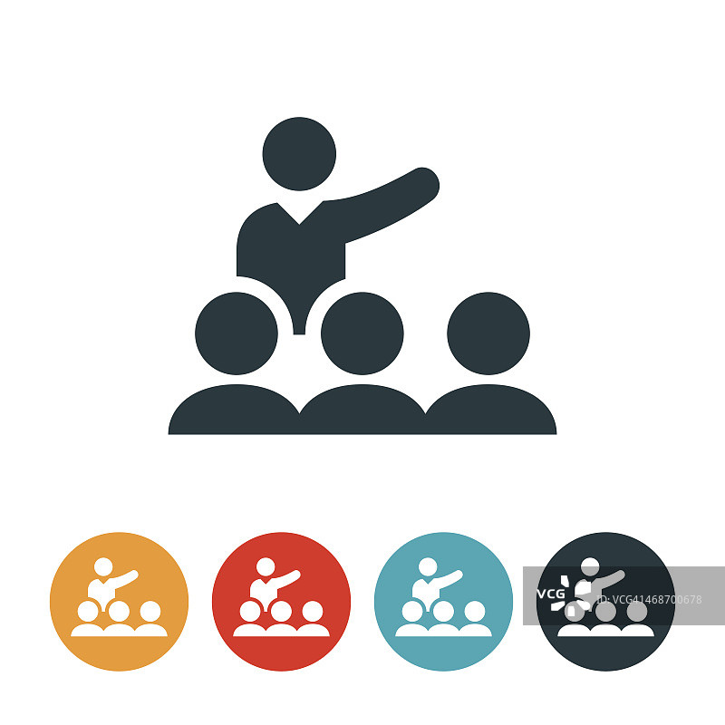 集体演示图标图片素材