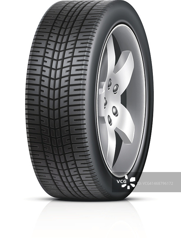矢量汽车车轮图片素材