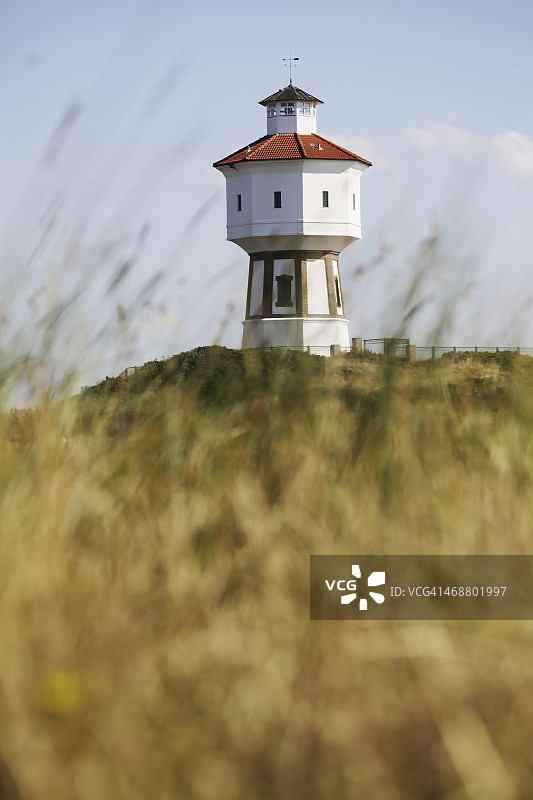 德国下萨克森州朗厄奥格岛：水塔图片素材