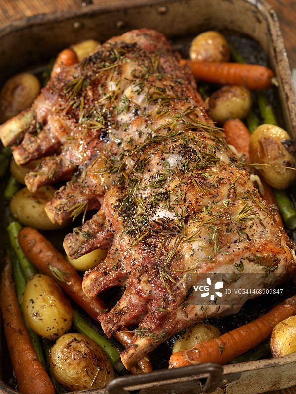 烤猪肉图片素材