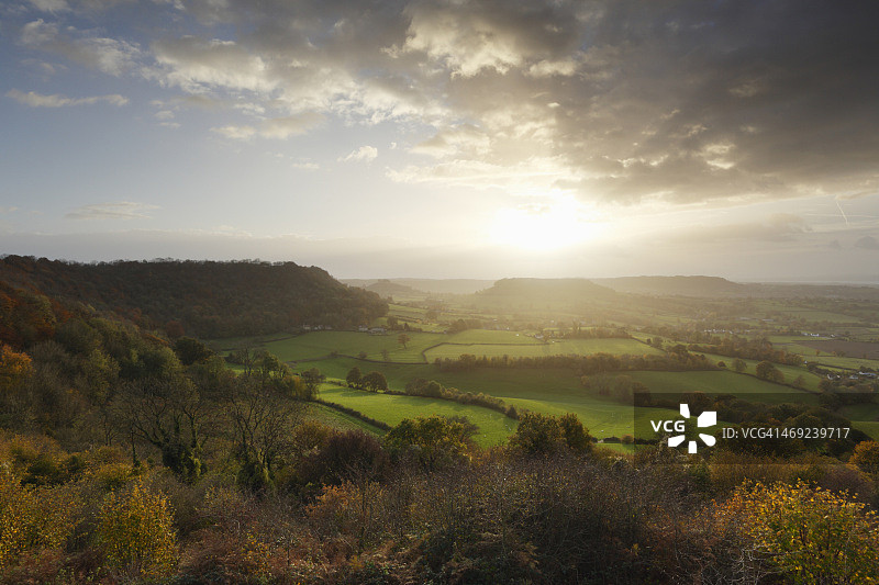 卡姆朗当的日落图片素材