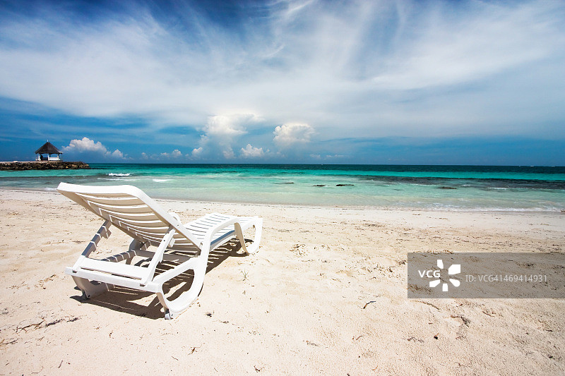沙滩椅图片素材