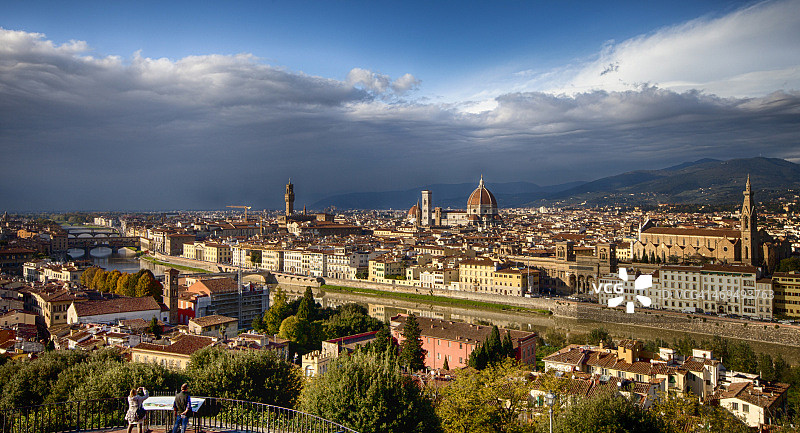佛罗伦萨城市景观图片素材