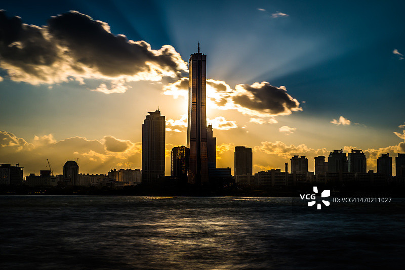 汝矣岛63大厦图片素材