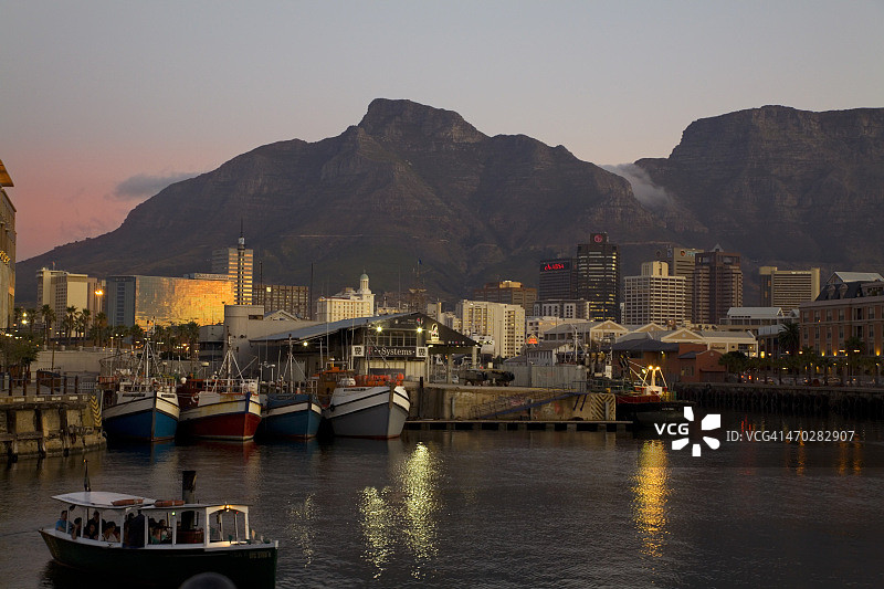 南非开普敦维多利亚海滨图片素材