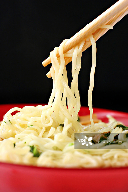 筷子捞面图片素材