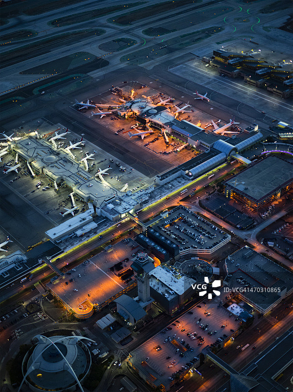 洛杉矶国际机场（LAX）图片素材