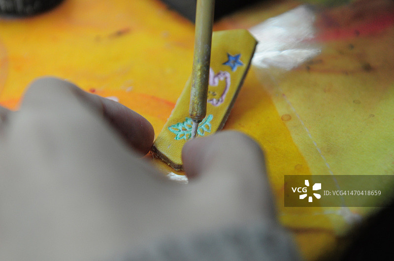 木制木底鞋图片素材