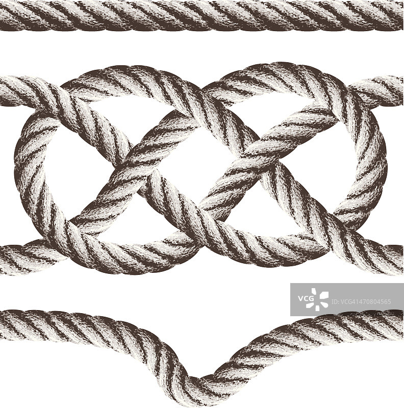 无缝绳索banner图片素材