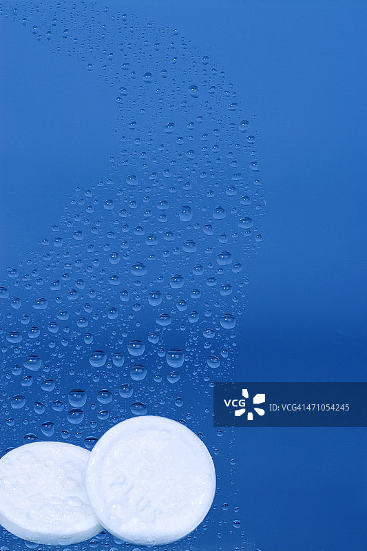 泡腾片缓解图片素材