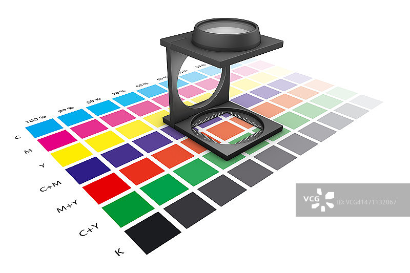 放大镜图片素材