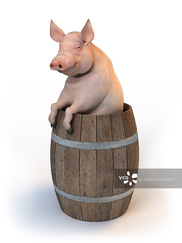 中饱私囊概念插画图片素材