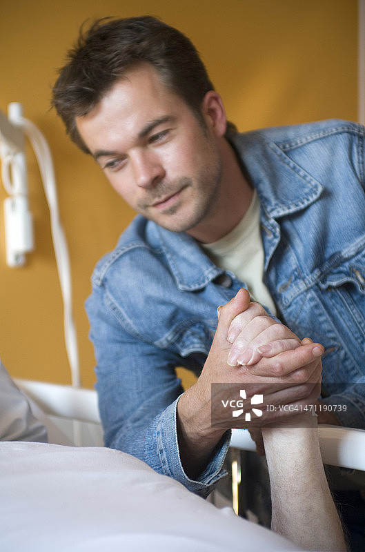 医院探望图片素材