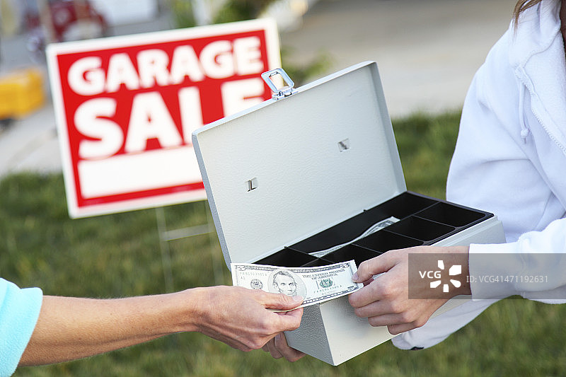 旧货出售现金图片素材
