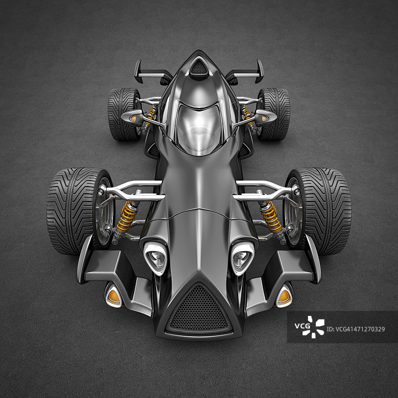 黑色赛车图片素材