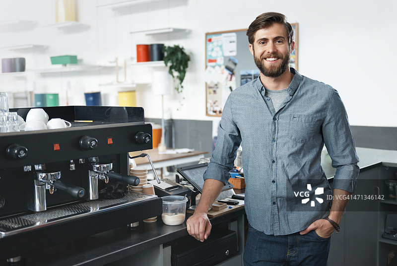 来享用您的新鲜咖啡和免费无线网络图片素材