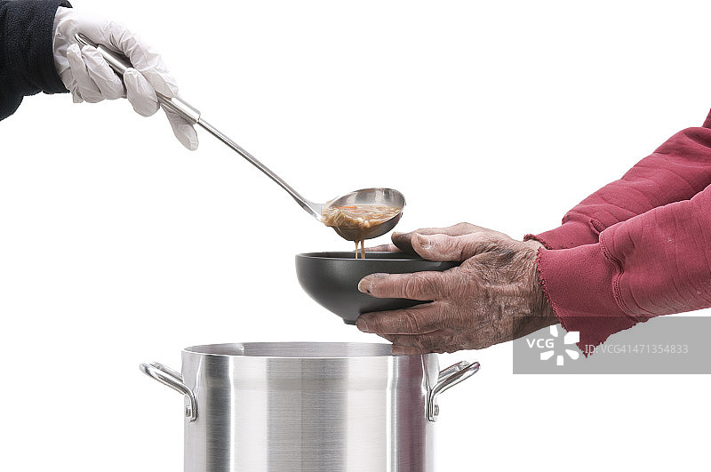 救济食堂图片素材