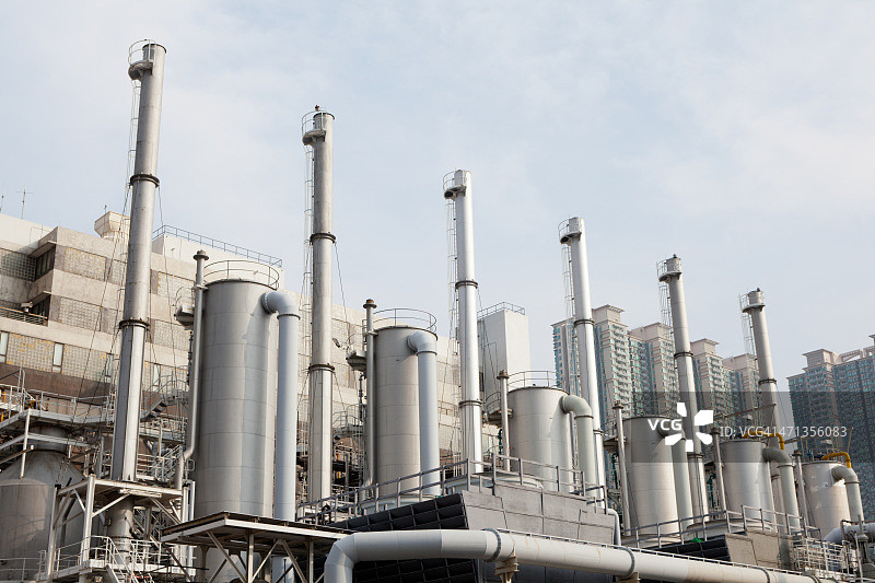 炼油厂综合设施图片素材