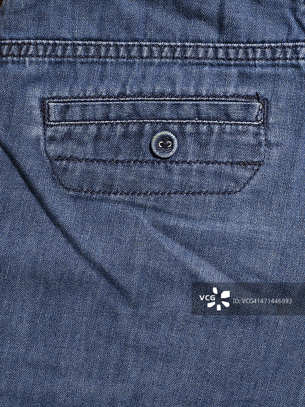 牛仔裤后袋图片素材