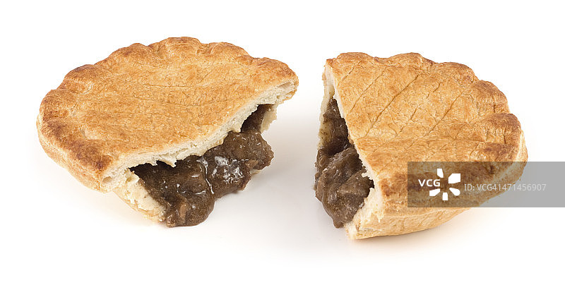 切片牛排派图片素材