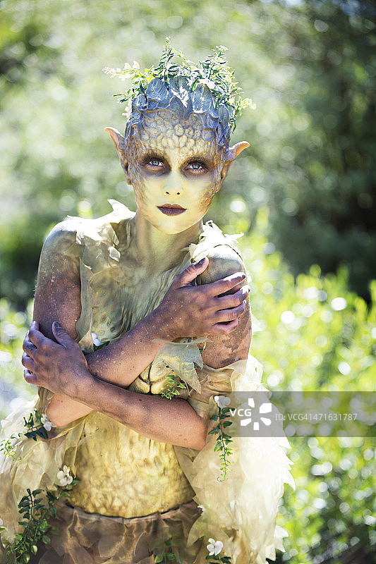 自然女神的守护图片素材