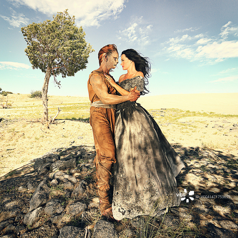 美女与野兽图片素材