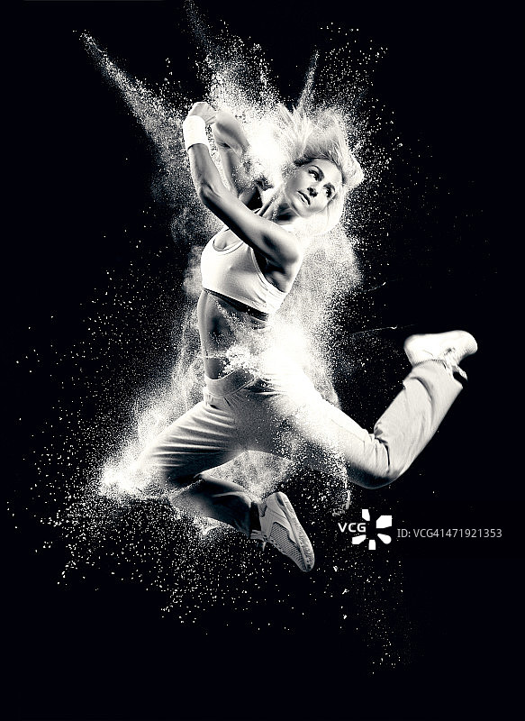 动感舞蹈图片素材