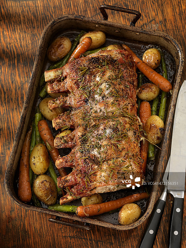 烤猪肉图片素材