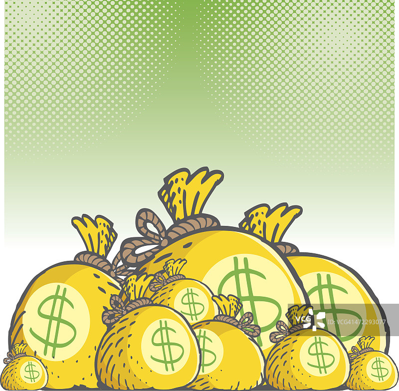 成堆的货币图片素材