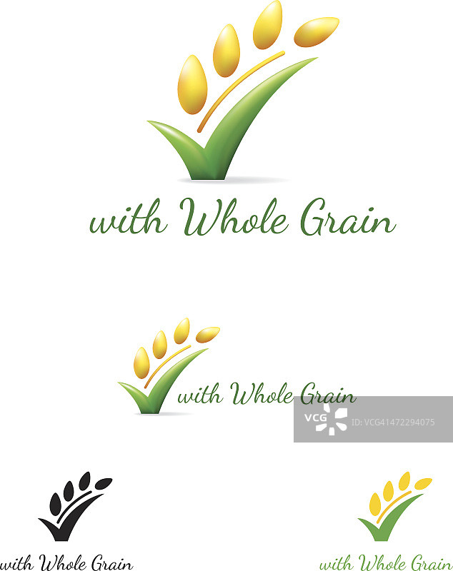 全麦对勾符号图片素材