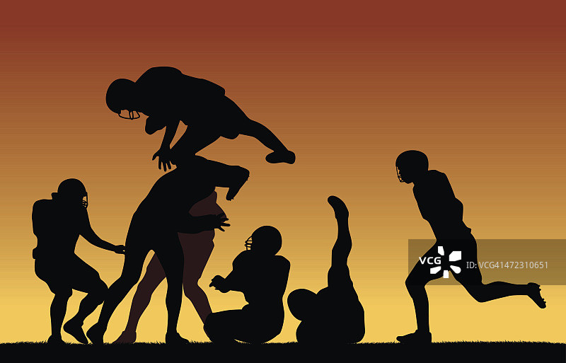 美式足球图片素材