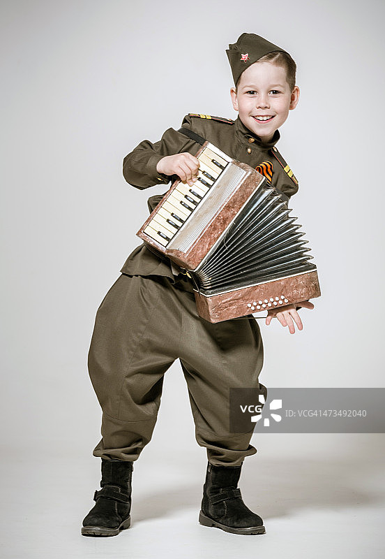 俄罗斯军队的小士兵图片素材