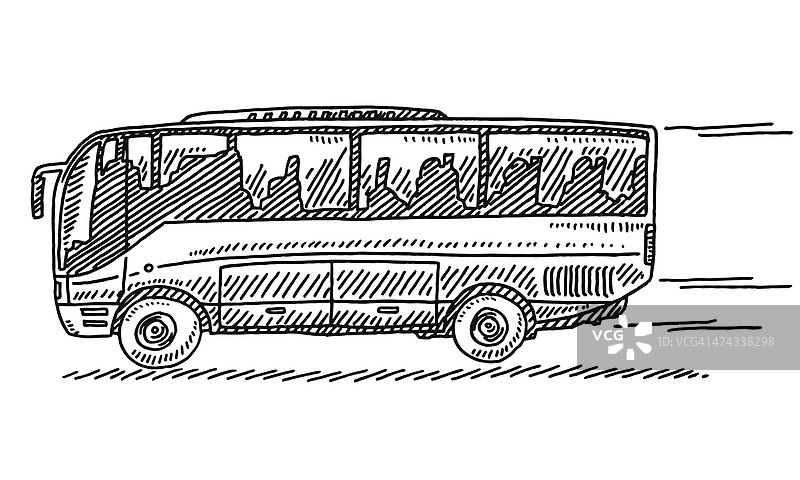 巴士快速旅行图片素材