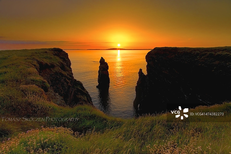 爱尔兰悬崖图片素材