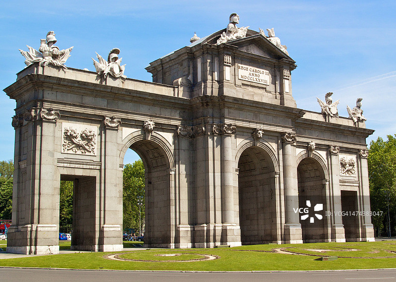 阿尔卡拉门图片素材