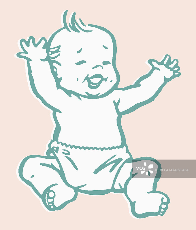 婴儿笑脸图片素材