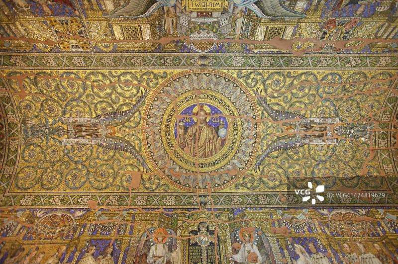 威廉皇帝纪念教堂的装饰图片素材