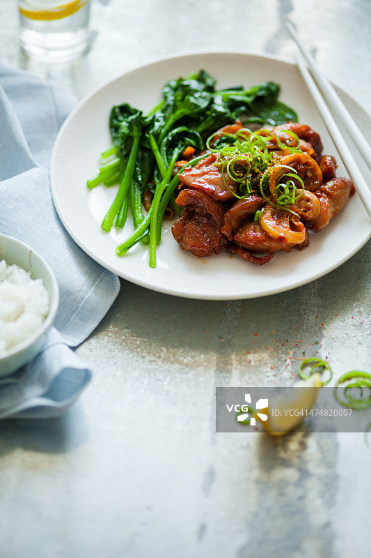 红烧鸡块图片素材